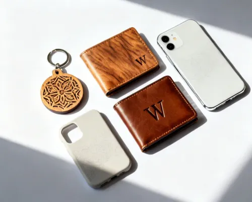 Custom laser engraved products for e-commerce